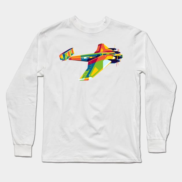 Junkers G.38 Long Sleeve T-Shirt by wpaprint
